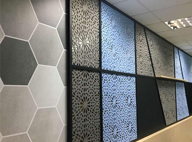 Selection of Acoustic Panels Materials